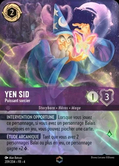 Enchanted Yen Sid Puissant Sorcier