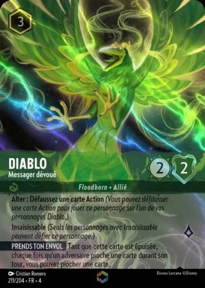 Enchanted Diablo Messager Devoue