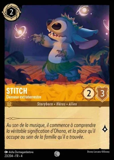 Stitch Danseur Extraterrestre