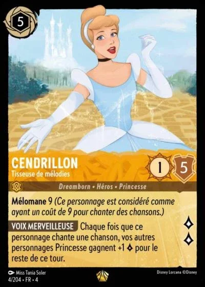 Cendrillon Tisseuse De Melodies