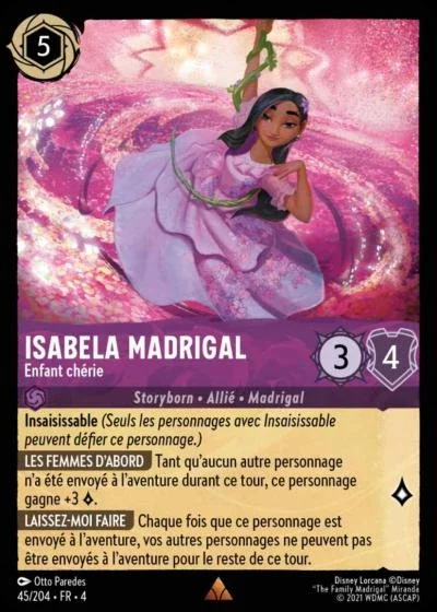 Isabella Madrigal Enfant Cherie