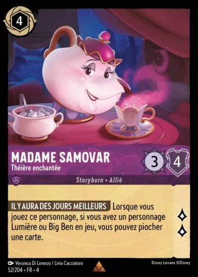 Madame Samovar Theiere Enchantee