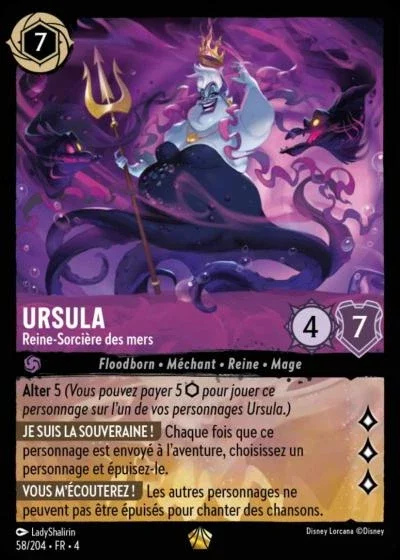 Ursula Reine Sorciere Des Mers
