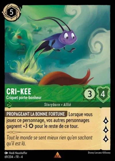 Cri Kee Criquet Porte Bonheur