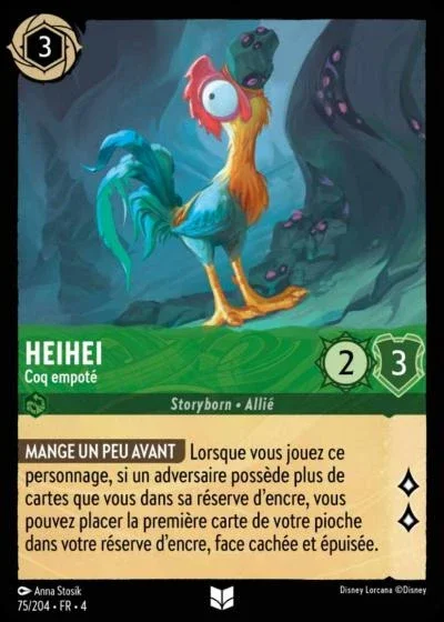 Heihei Coq Empote