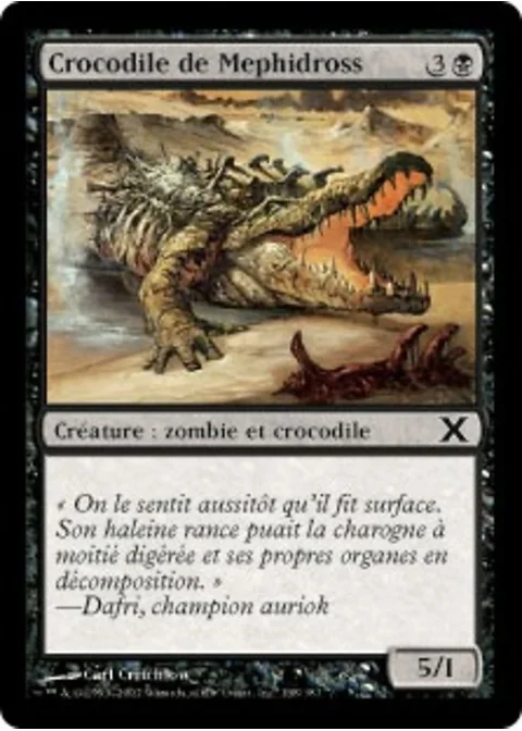 Crocodile de Mephidross
