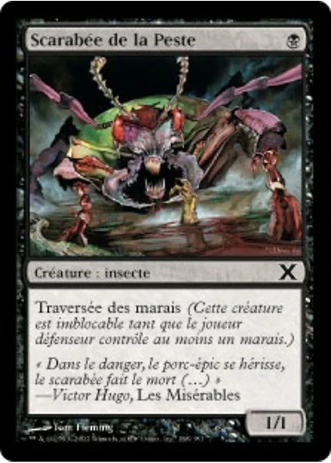 Scarabée de la Peste