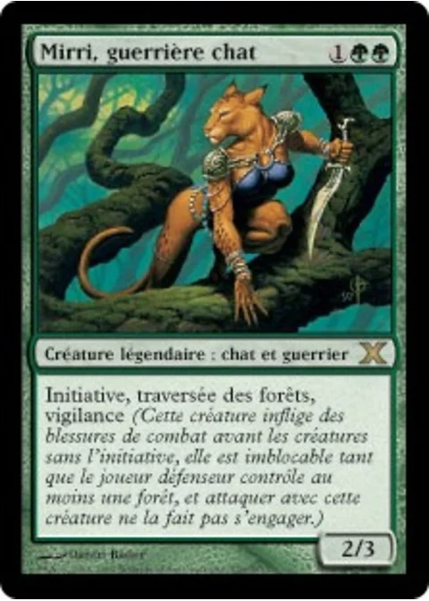 Mirri, guerrière chat