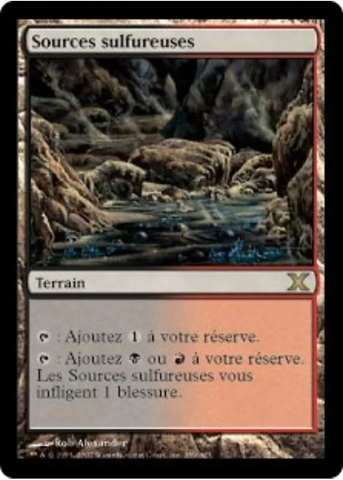 Sources sulfureuses