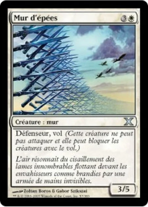 Mur d'épées
