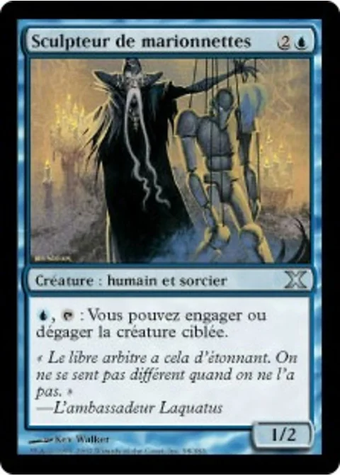 Sculpteur de marionnettes