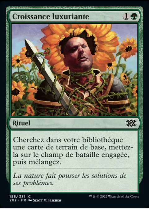 Croissance luxuriante