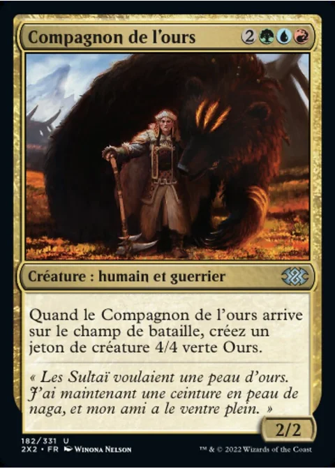 Compagnon de l'ours
