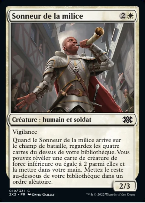 Sonneur de la milice