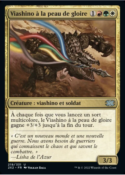 Viashino à la peau de gloire