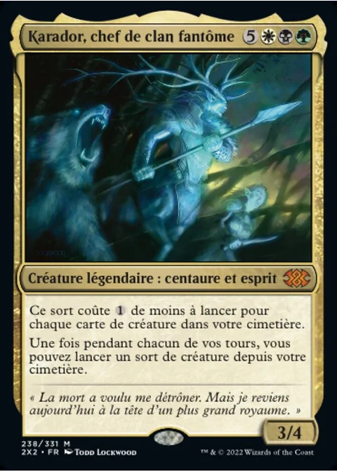 Karador, chef de clan fantôme