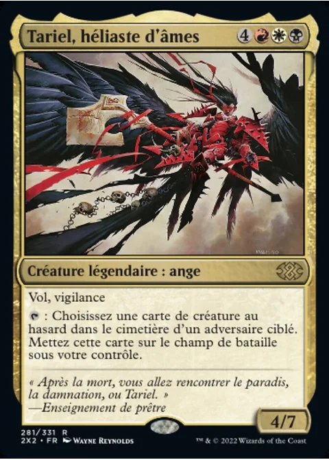 Tariel, héliaste d'âmes