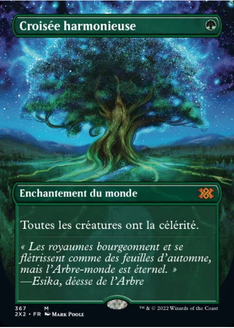 Croisée harmonieuse