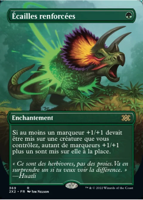 Écailles renforcées