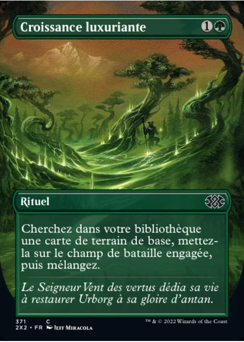 Croissance luxuriante