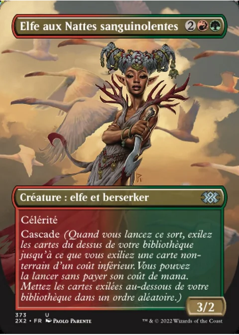 Elfe aux Nattes sanguinolentes