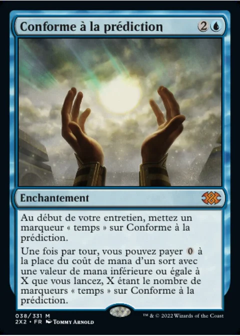 Conforme à la prédiction