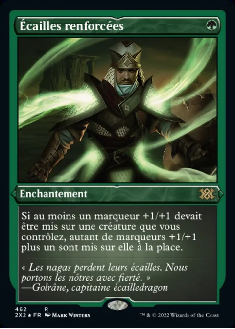 Écailles renforcées