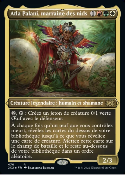 Atla Palani, marraine des nids