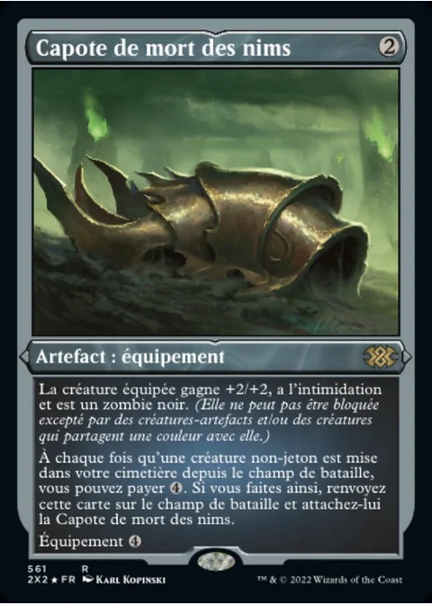 Capote de mort des nims