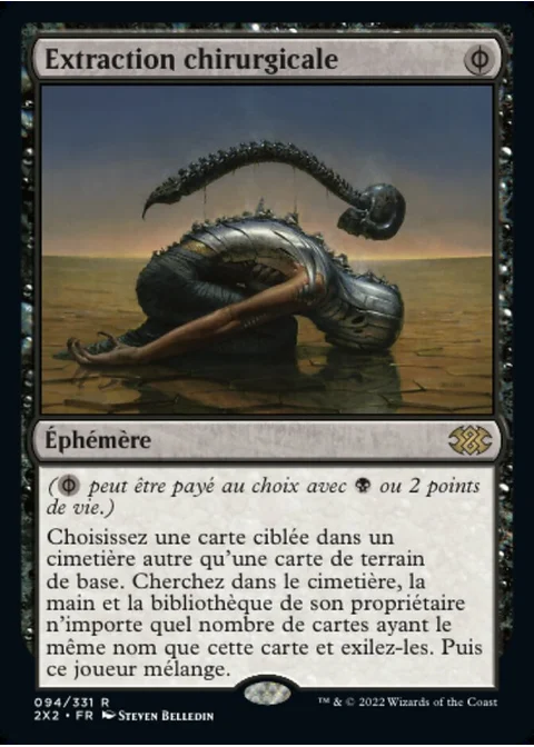 Extraction chirurgicale