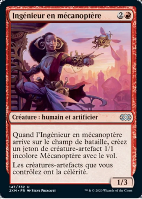Ingénieur en mécanoptère