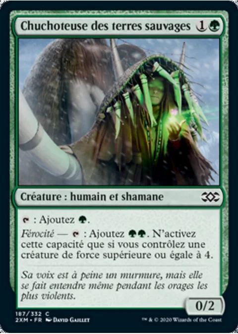 Chuchoteuse des terres sauvages