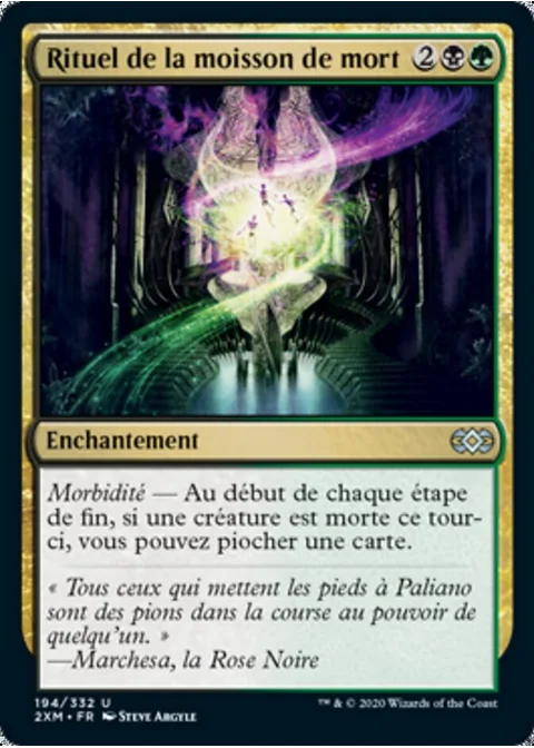 Rituel de la moisson de mort