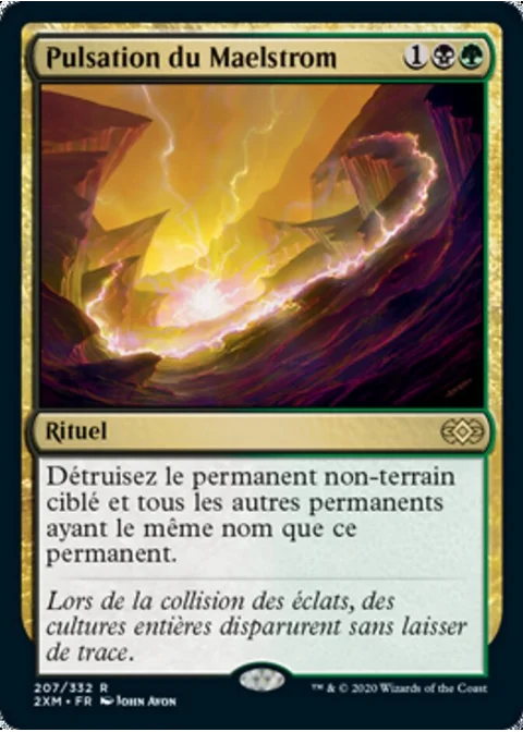 Pulsation du Maelstrom