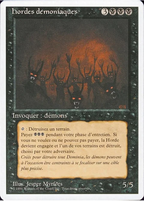 Hordes démoniaques