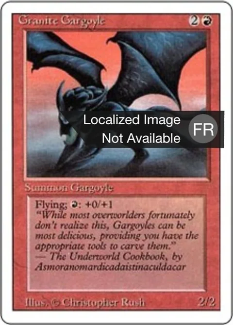 Gargouille de granit