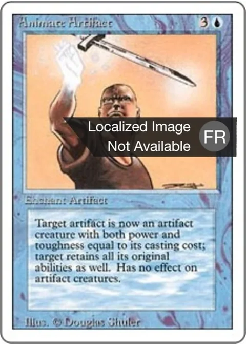 Animation d'artefact