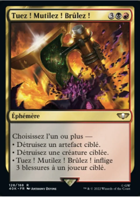 Tuez ! Mutilez ! Brûlez !
