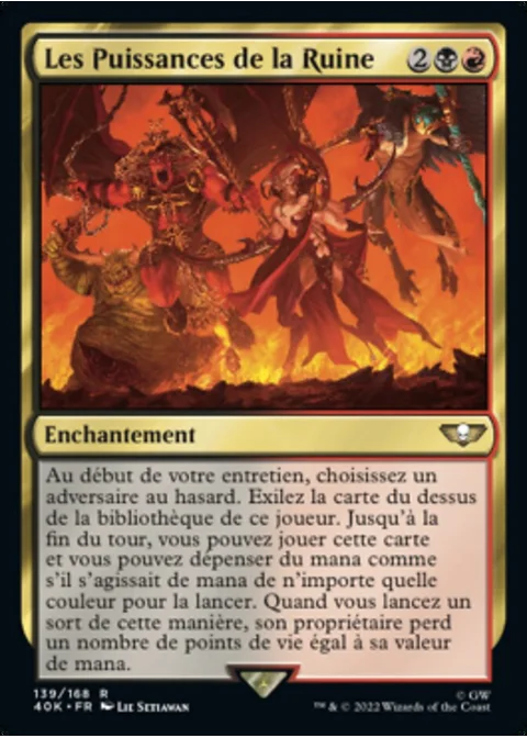 Les Puissances de la Ruine