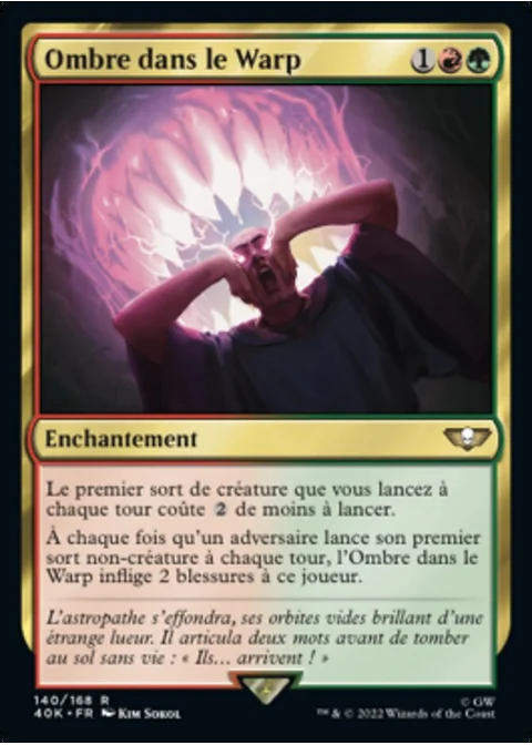 Ombre dans le Warp