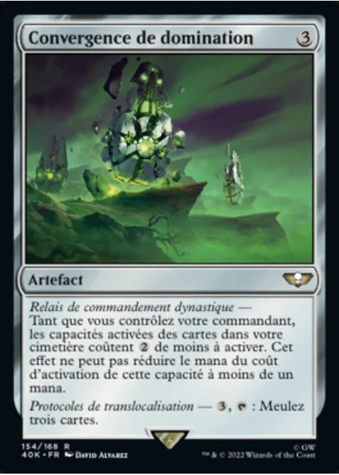 Convergence de domination