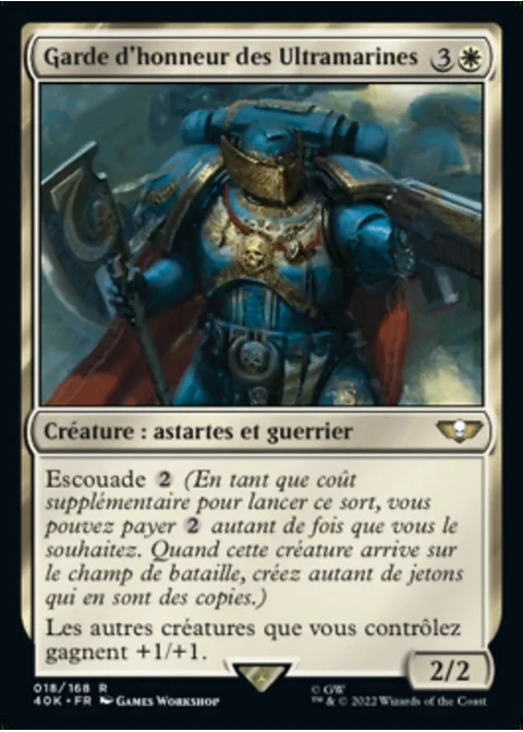 Garde d'honneur des Ultramarines