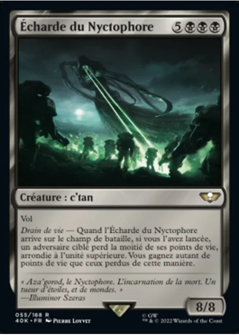 Écharde du Nyctophore