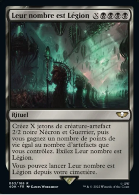 Leur nombre est Légion