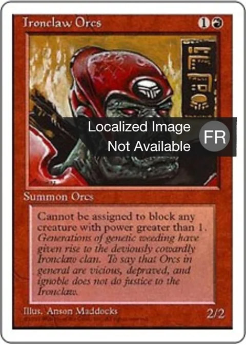 Orques de la griffe de fer