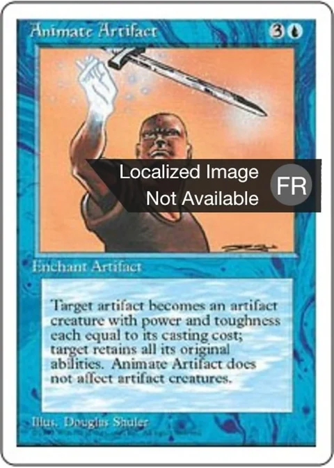 Animation d'artefact