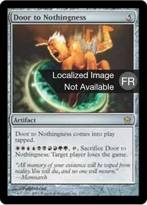 Porte sur le néant