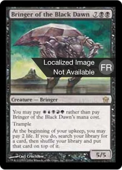 Annonciateur de l'Aube noire