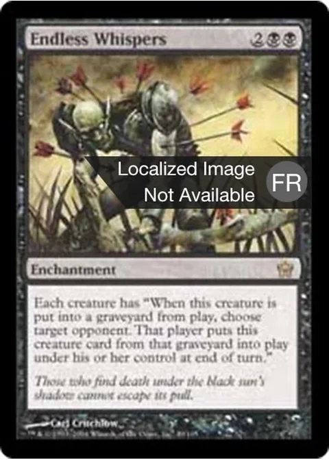 Chuchotements interminables