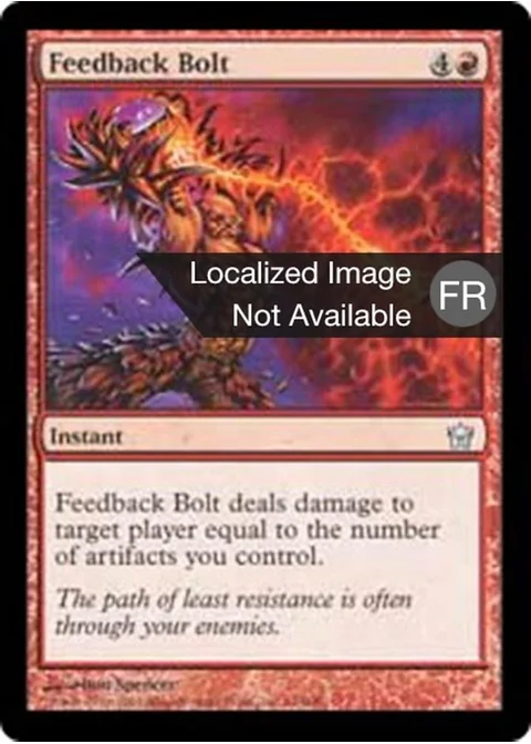 Éclair à rétroaction